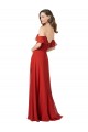 Chiffon A-Line Bridesmaid Dress with Ruched Bodice