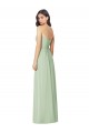 Strapless Sweetheart All-Over Shirring Chiffon Bridesmaid Dress