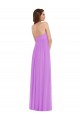 Empire Waist Twist Shirred Strapless Bridesmaid Dress