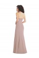 Strapless Princess Line Formal Crepe Mermaid Bridesmaid Dress / Prom Dress